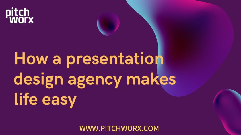 How a presentation design agency makes life easy